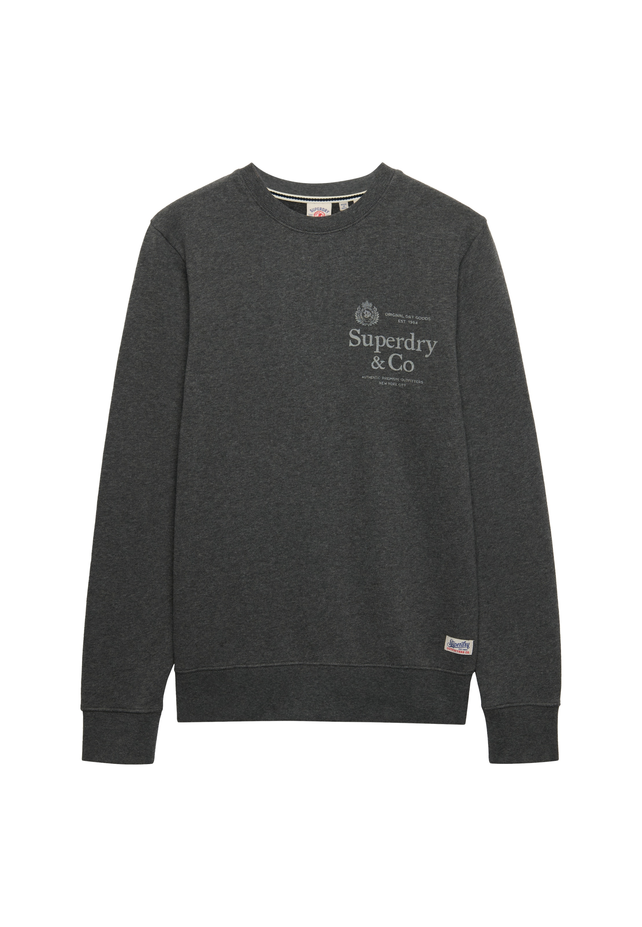 Superdry & Co Sweatshirt in Grey: front