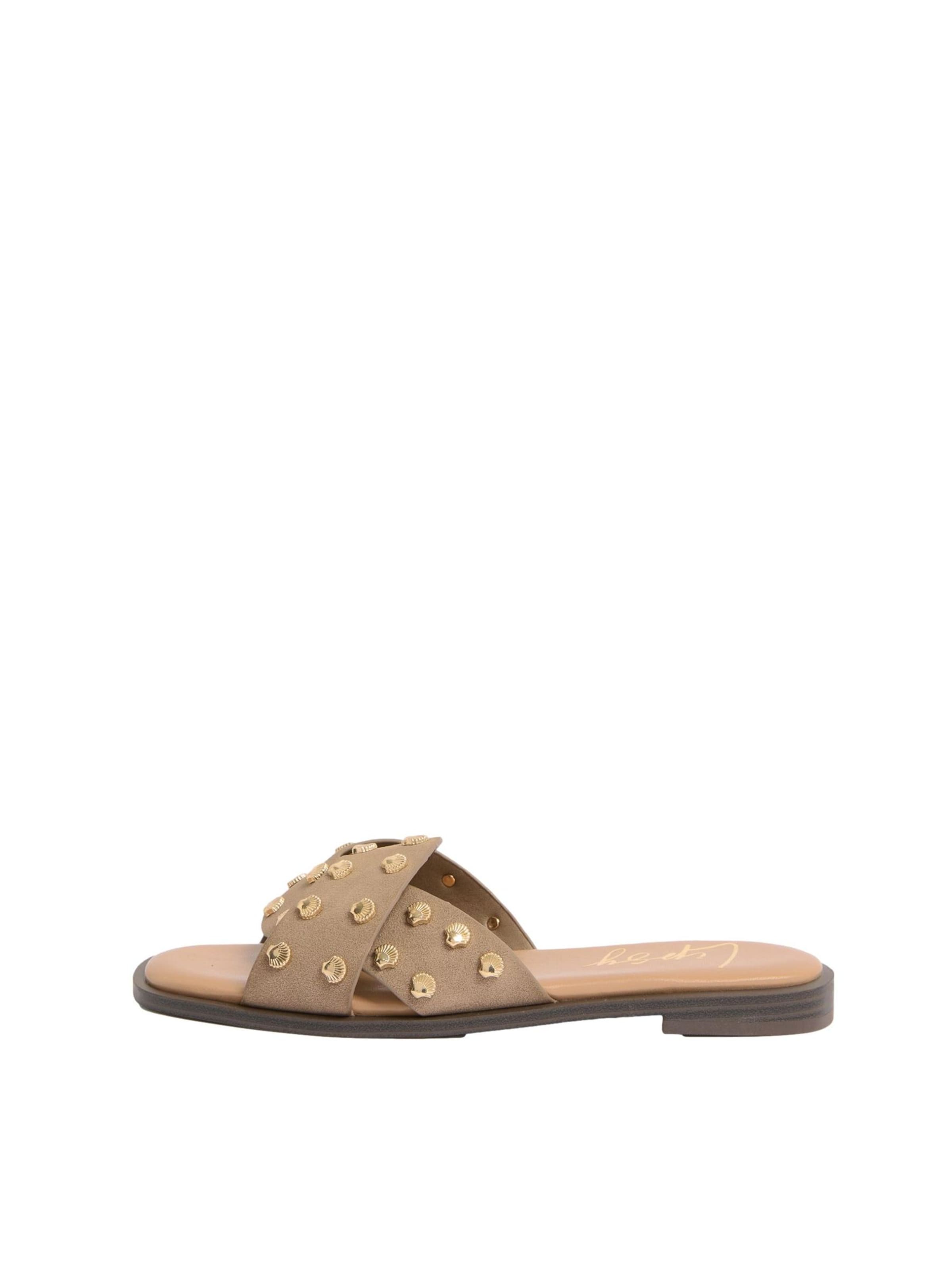 Lipsy Pantolette in Beige: Vorderseite
