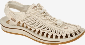 KEEN Sandale 'KEEN Uneek Canvas Sandale beige Damen 1026231' in Beige: Vorderseite