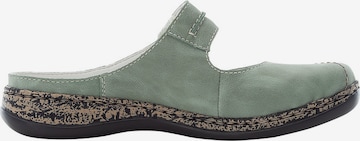 Clogs di Rieker in verde