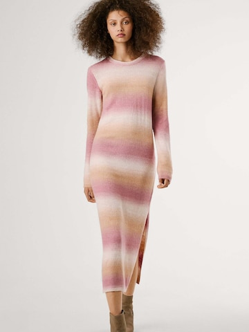 Robe Pepe Jeans en rose : devant