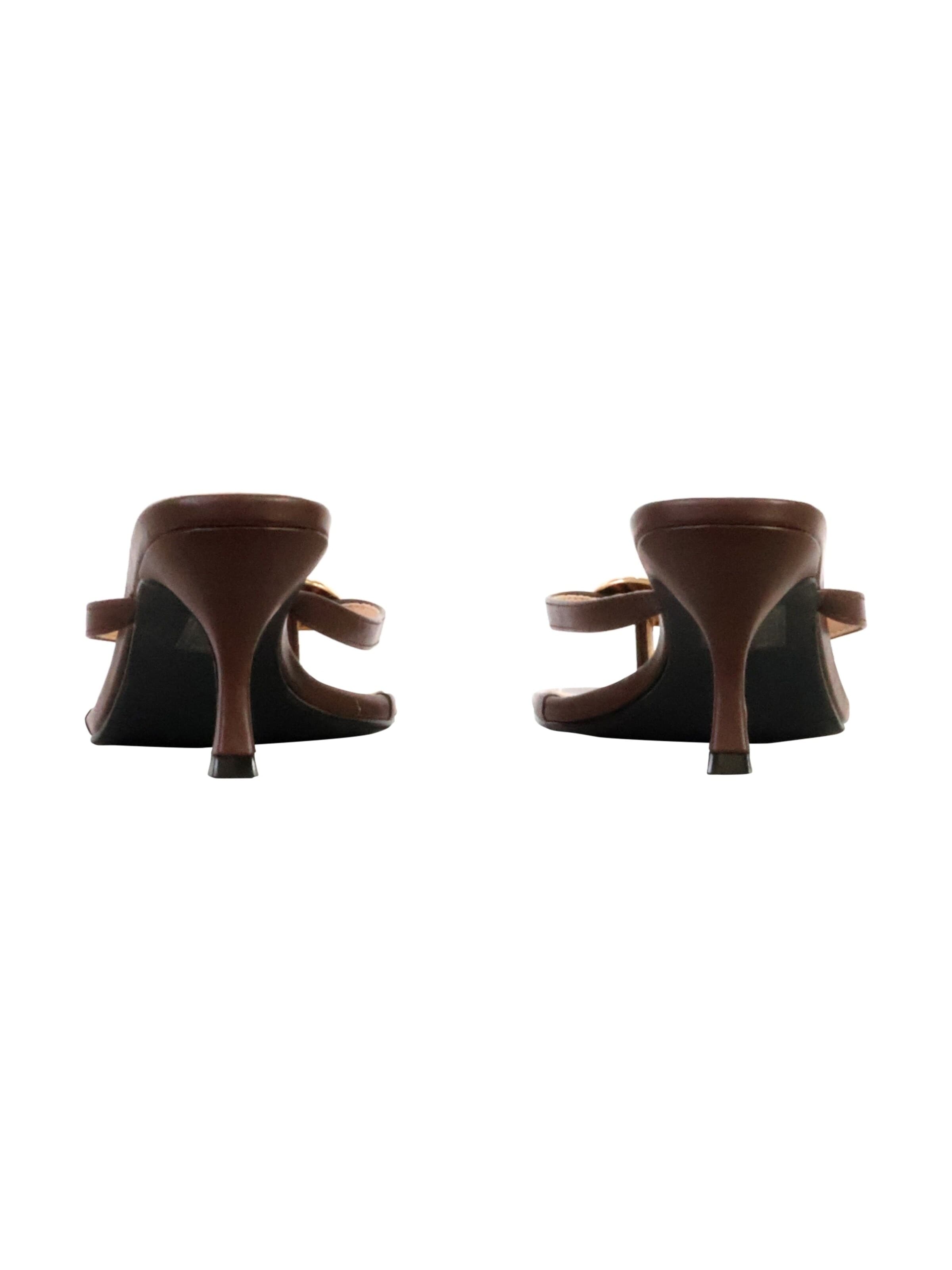 Sandales 'Sandalen mit Absatz' Joia en marron