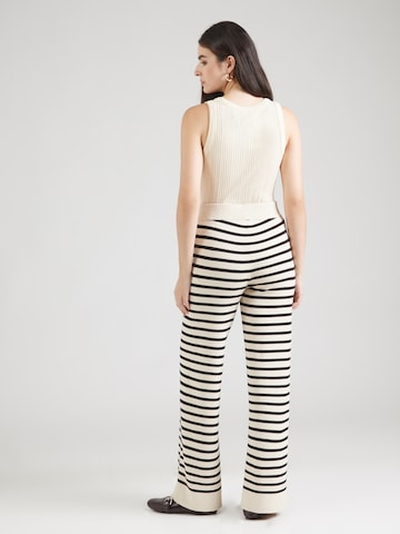 Wide Leg Pantalon 'YASFONNY' YAS en beige
