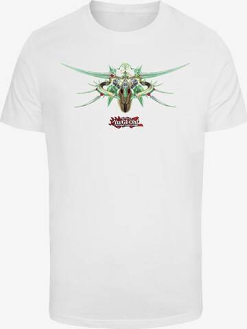 Merchcode Shirt 'Yu-Gi-Oh! - Celestial King' in White: front