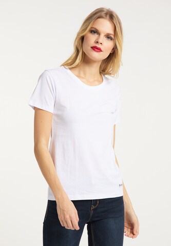 BRUNO BANANI Shirt 'Scott' in White: front