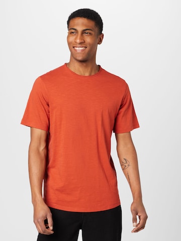T-Shirt 'Basher' JACK & JONES en rouge : devant
