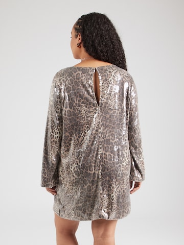 Noisy May Curve Coctailkjole 'NMJESSY' i beige