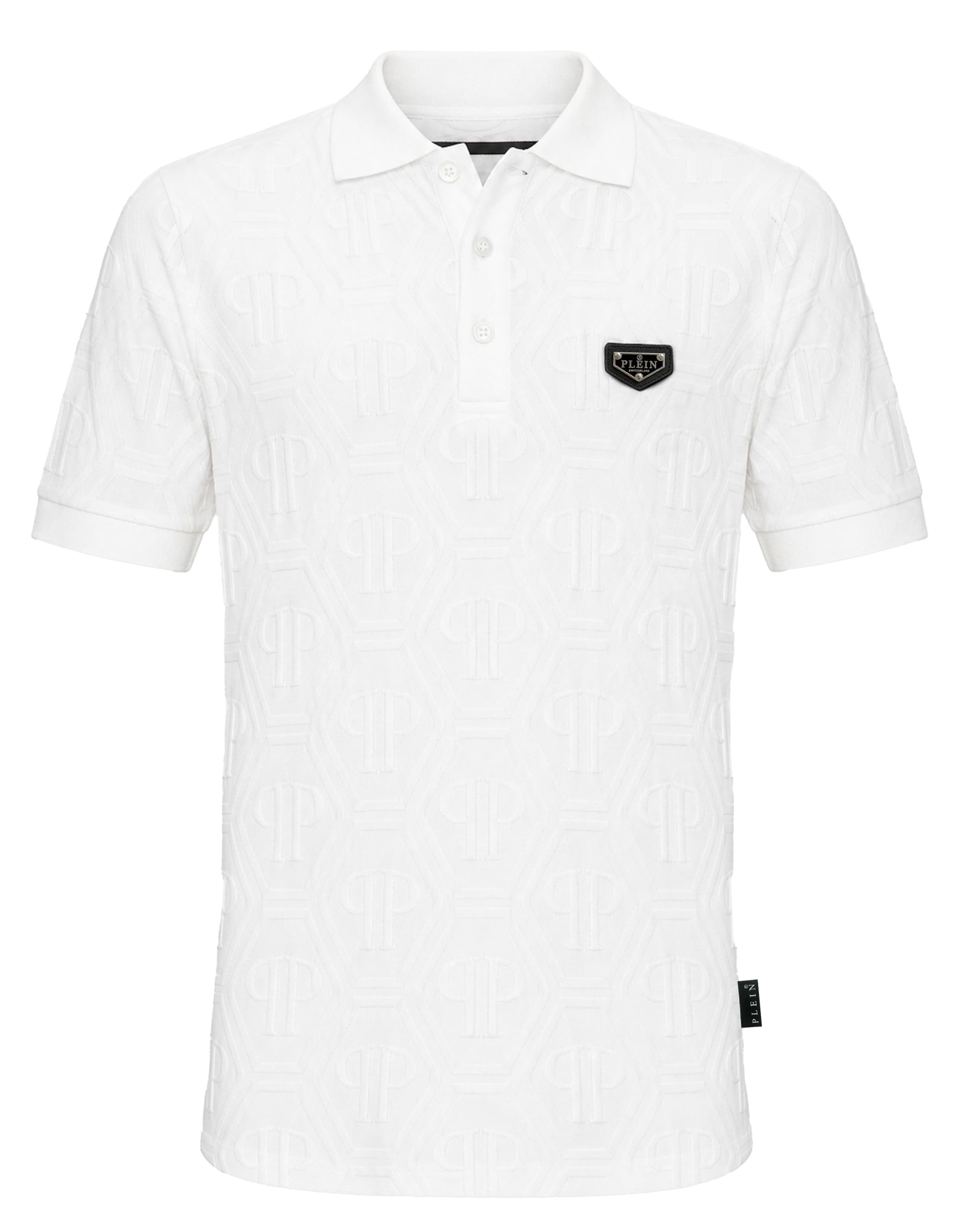 Philipp Plein - Camiseta en blanco: frente