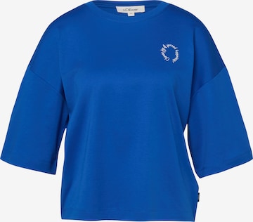 s.Oliver Shirt in Blue: front