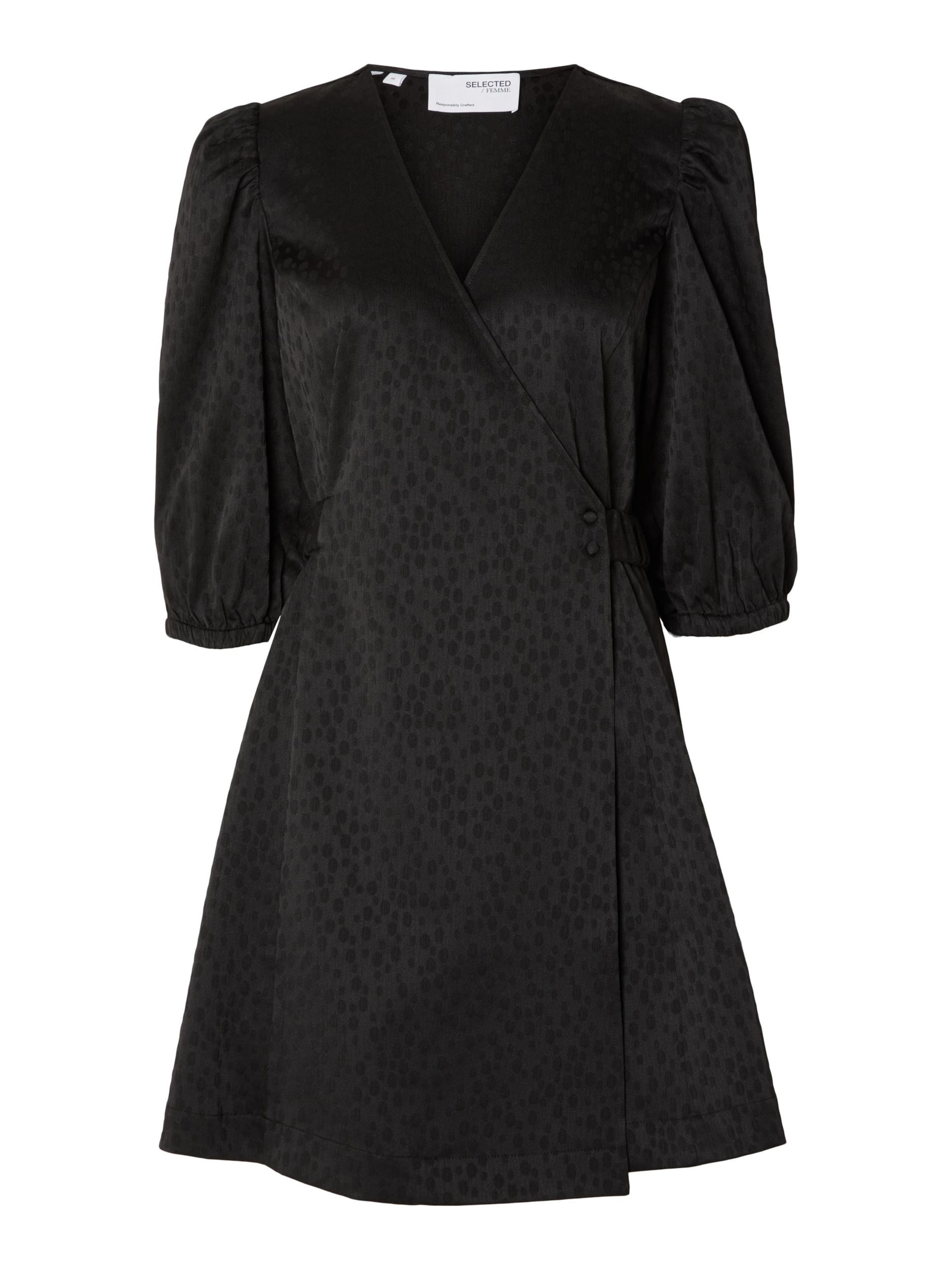 SELECTED Dress 'Bianka' in Black: front