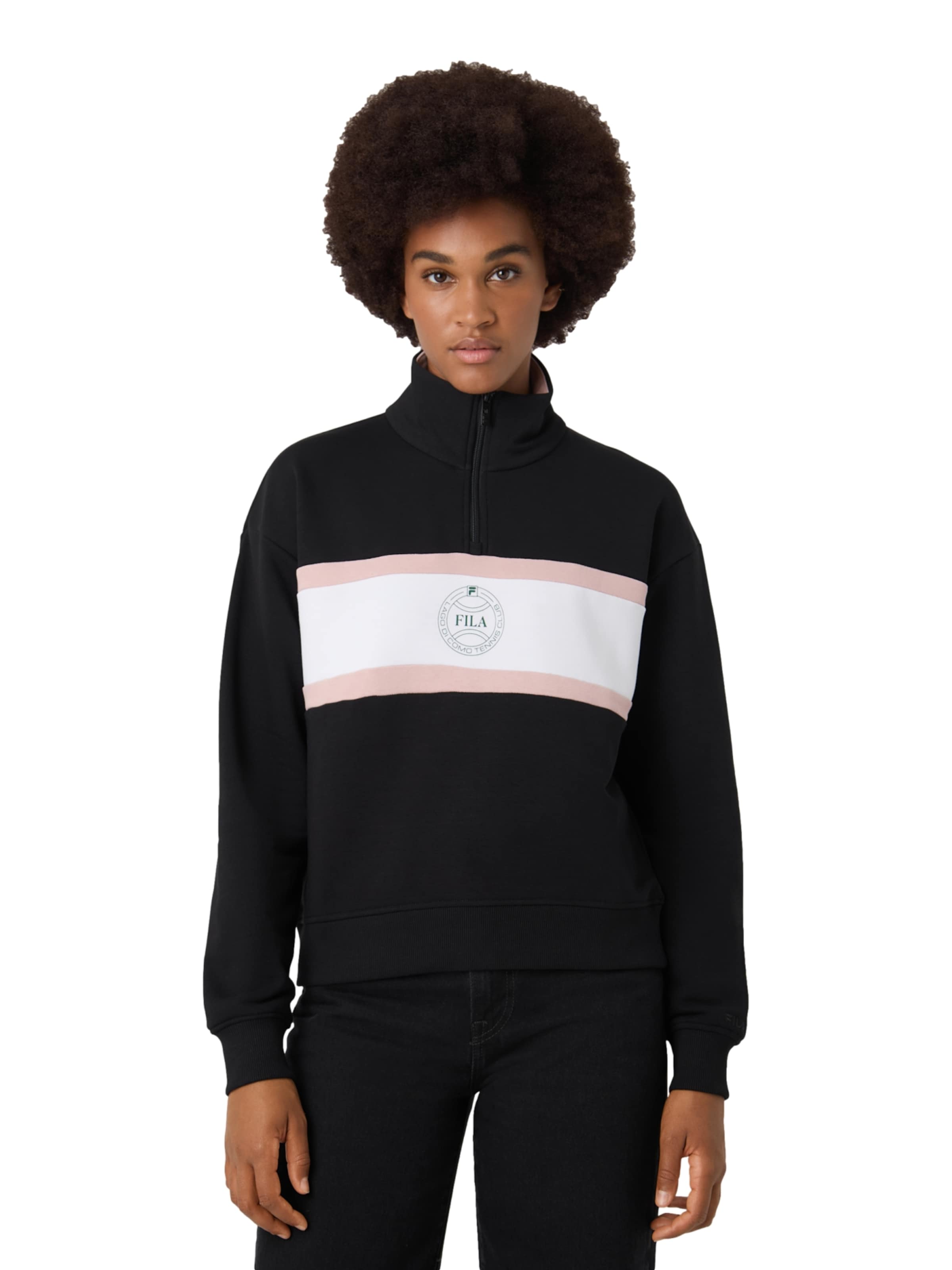 Sweat-shirt 'PARELLA' FILA en noir : devant