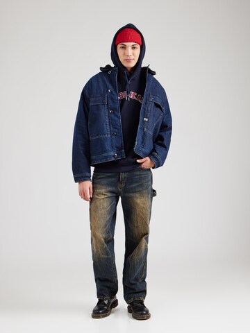 GUESS JEANS Majica | modra barva