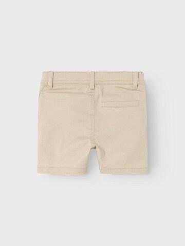 NAME IT Regular Trousers 'RYAN' in Beige