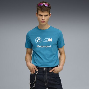 PUMA Performance shirt 'BMW M Motorsport Essentials' in Blue: front