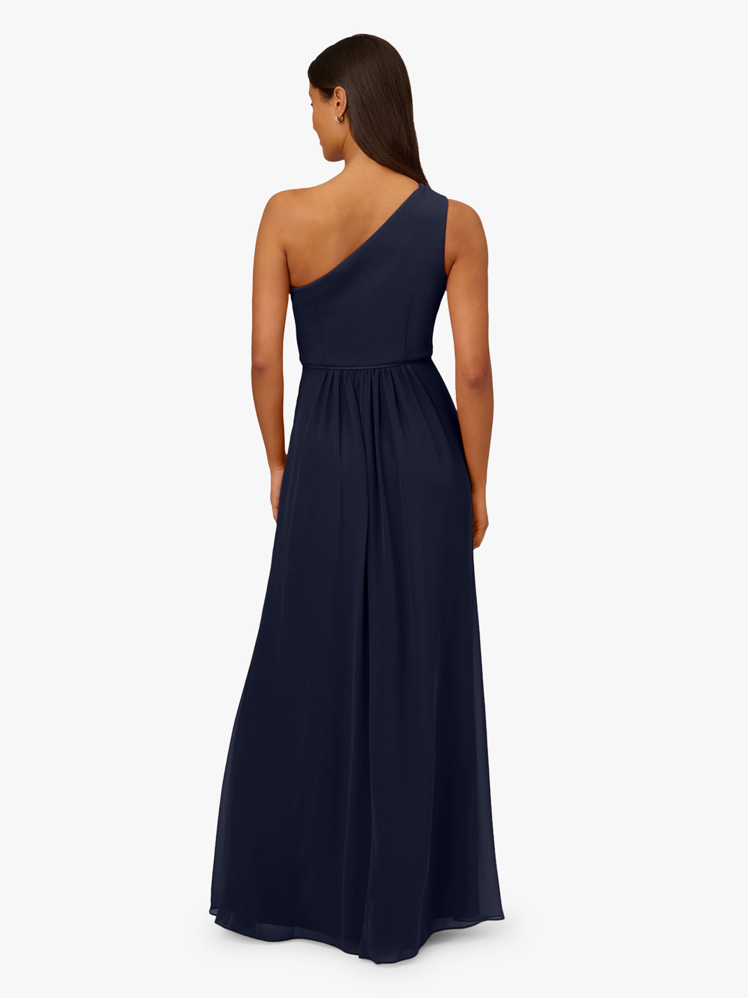 Adrianna Papell Langes Abendkleid in Blau