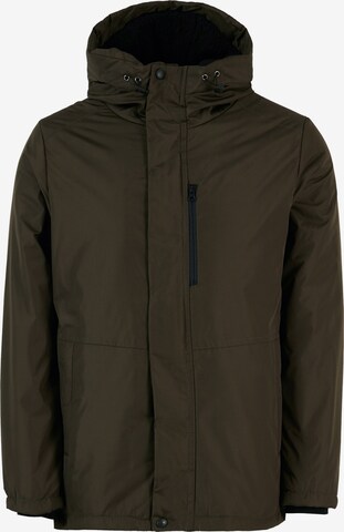 Buratti Between-Season Jacket in Green: front