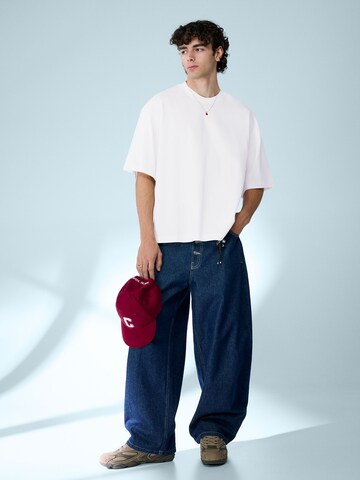 Bershka Shirt in White