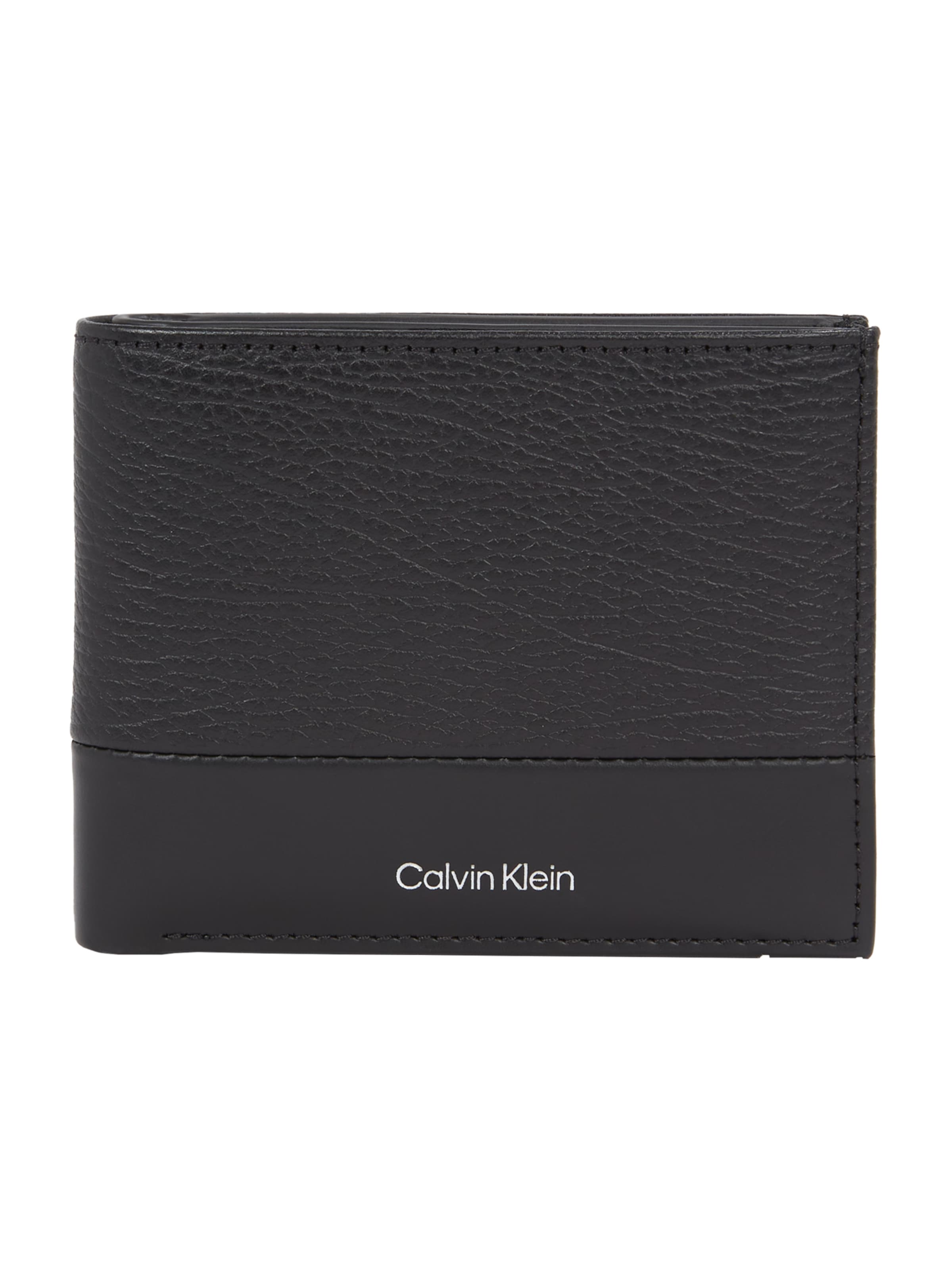 Porte-monnaies Calvin Klein en noir : devant