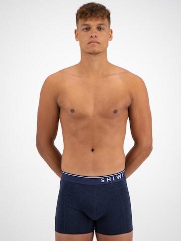Shiwi Regular Boxer shorts 'Mix Solid' in Blue