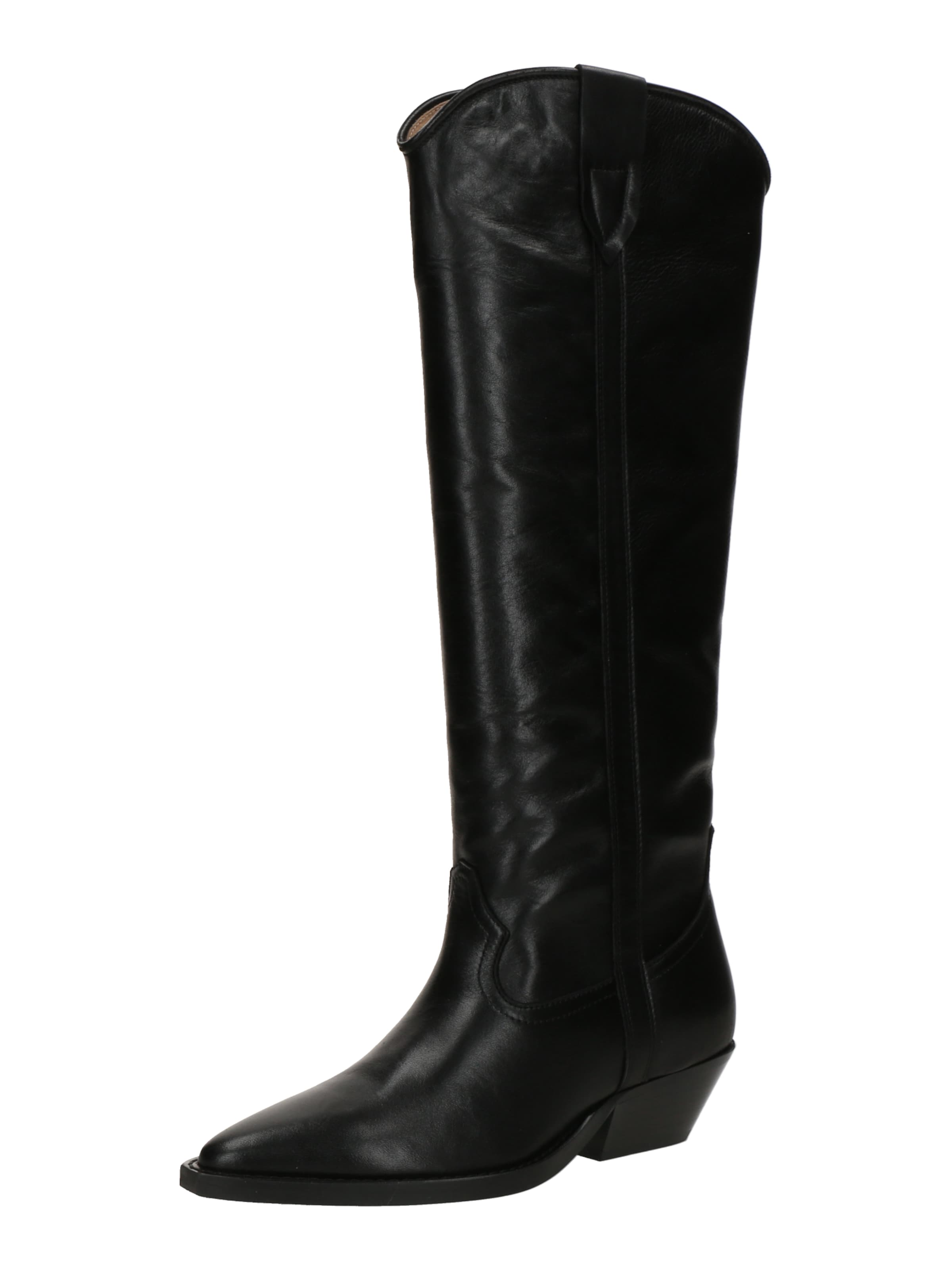 Bottes 'Chantal' PAVEMENT en noir : devant