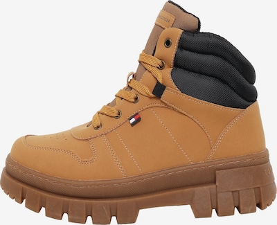 TOMMY HILFIGER Bottes 'MICHIGAN' en 30 en sépia / noir, Vue avec produit
