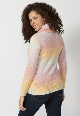 KOROSHI Pullover in Mischfarben