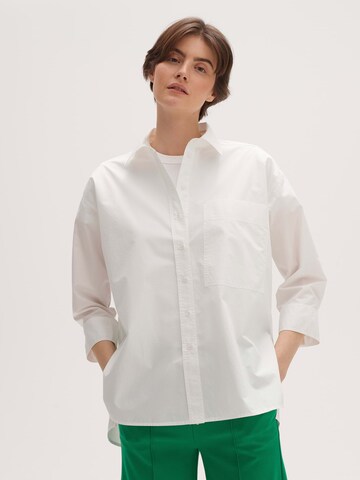 OPUS Blouse 'Fitani' in White: front