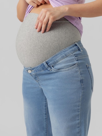 Vero Moda Maternity Regular Jeans 'ZIA' in Blauw