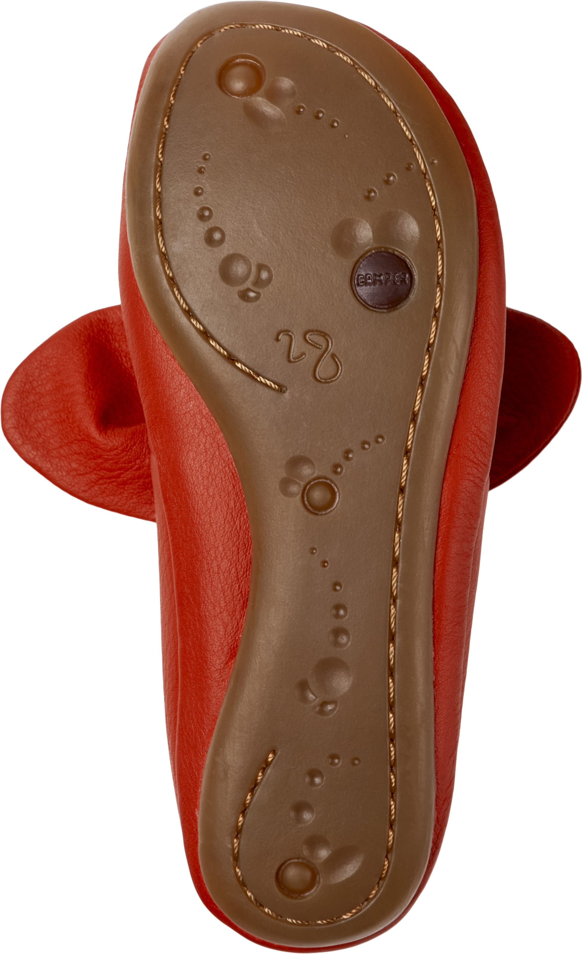 CAMPER Ballerinas 'Right' in Rot