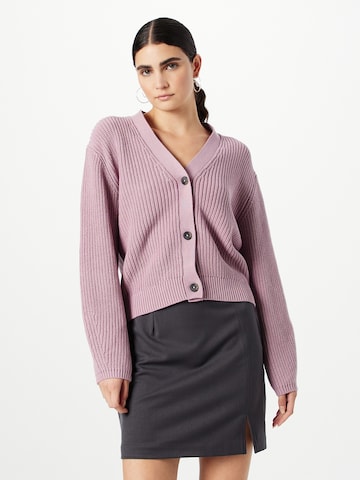 Cardigan 'Sana' ABOUT YOU en violet : devant