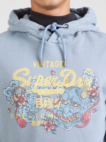 Superdry Свитшот 'TOKYO' в Синий