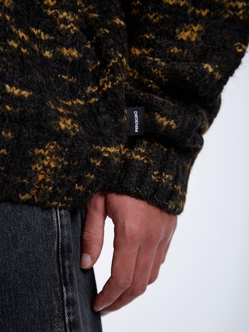 Dr. Denim Gebreid vest 'Tom' in Zwart