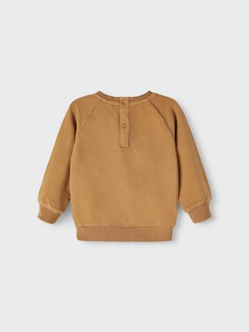 NAME IT Sweatshirt 'OLEO' in Braun