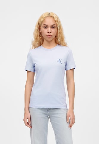 Calvin Klein Jeans Shirt in Lila: voorkant