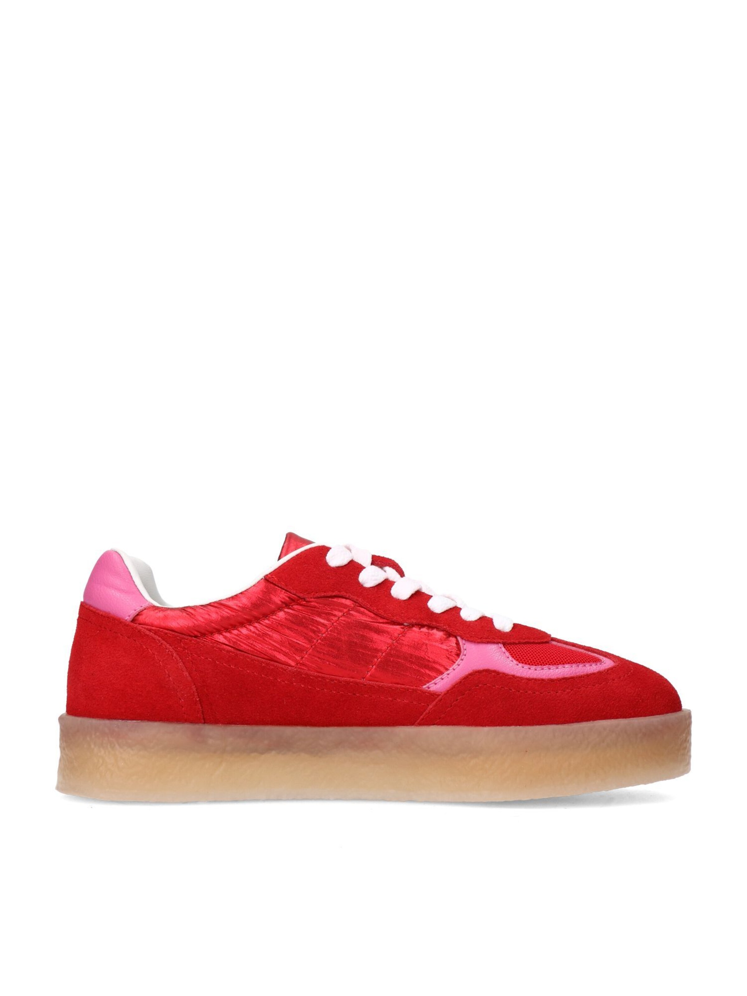 Baskets basses SACHA en rouge