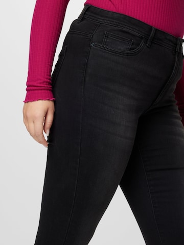 ONLY Carmakoma Regular Jeans 'Sally' in Schwarz