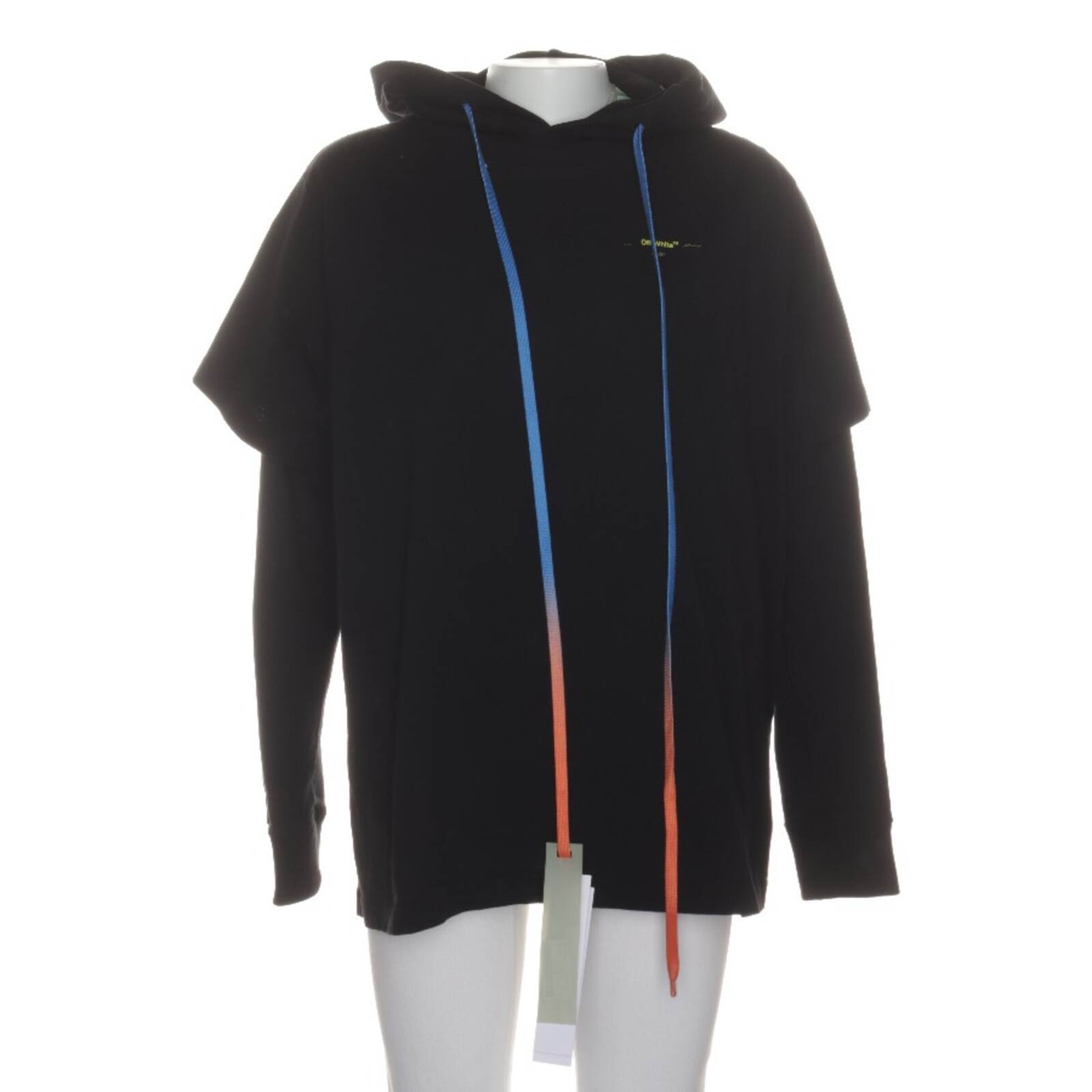Off-White Sweatshirt / Sweatjacke M in Schwarz: Vorderseite