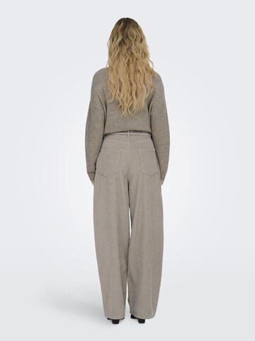 ONLY - Pierna ancha Pantalón 'ONLBleecker' en beige