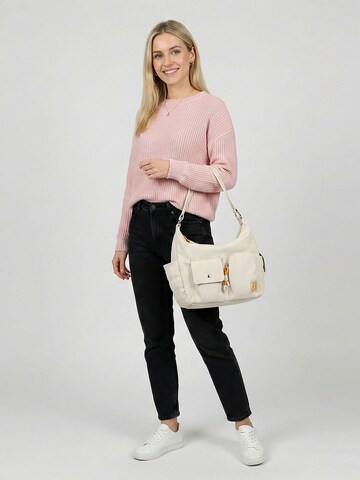 Emily & Noah Posetaske 'Joeline' i beige: forside