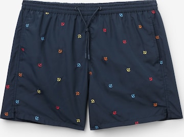 CALZEDONIA Regular Badeshorts in Blau: Vorderseite