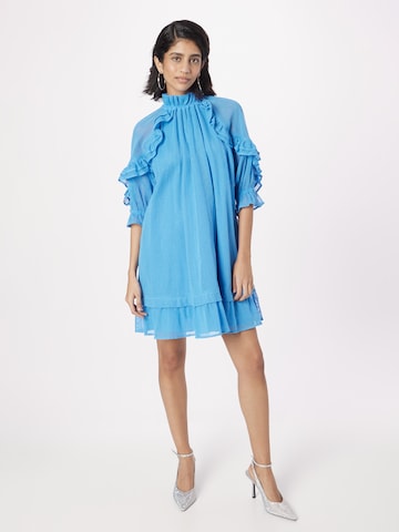 Robe 'Brianne' Hofmann Copenhagen en bleu : devant