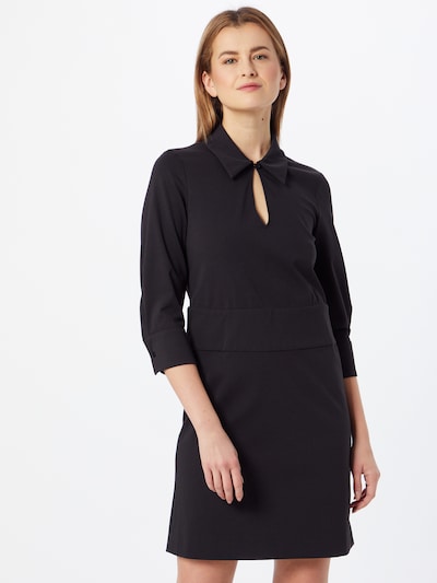 Rochie tip bluză 'Domrike' DRYKORN pe negru, Vizualizare model