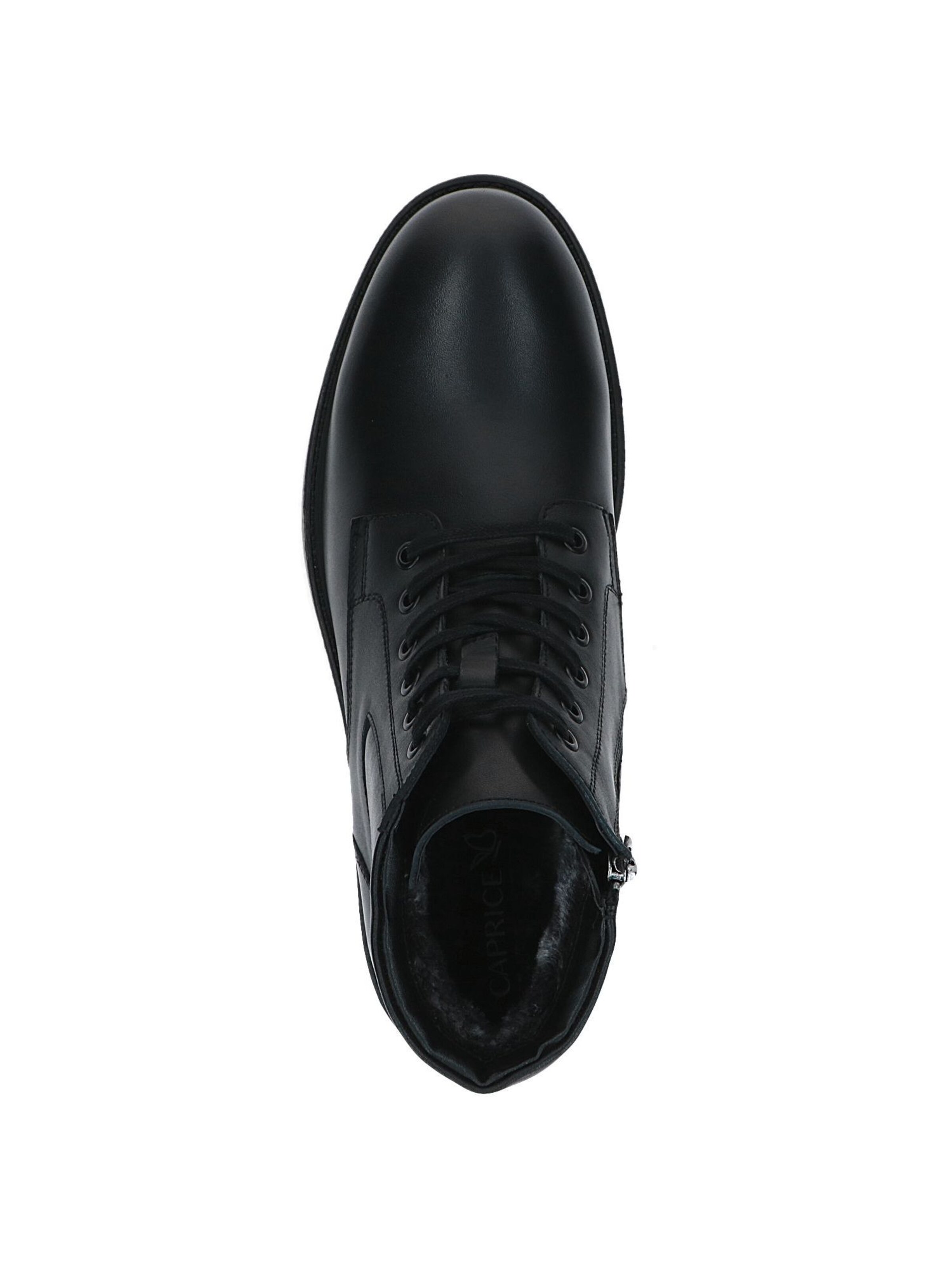 CAPRICE Schnürboots in Schwarz