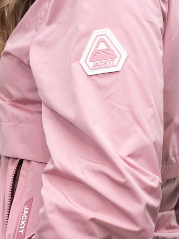Giacca per outdoor ' Atlas Leichte Windjacke ' di JACK1T in rosa