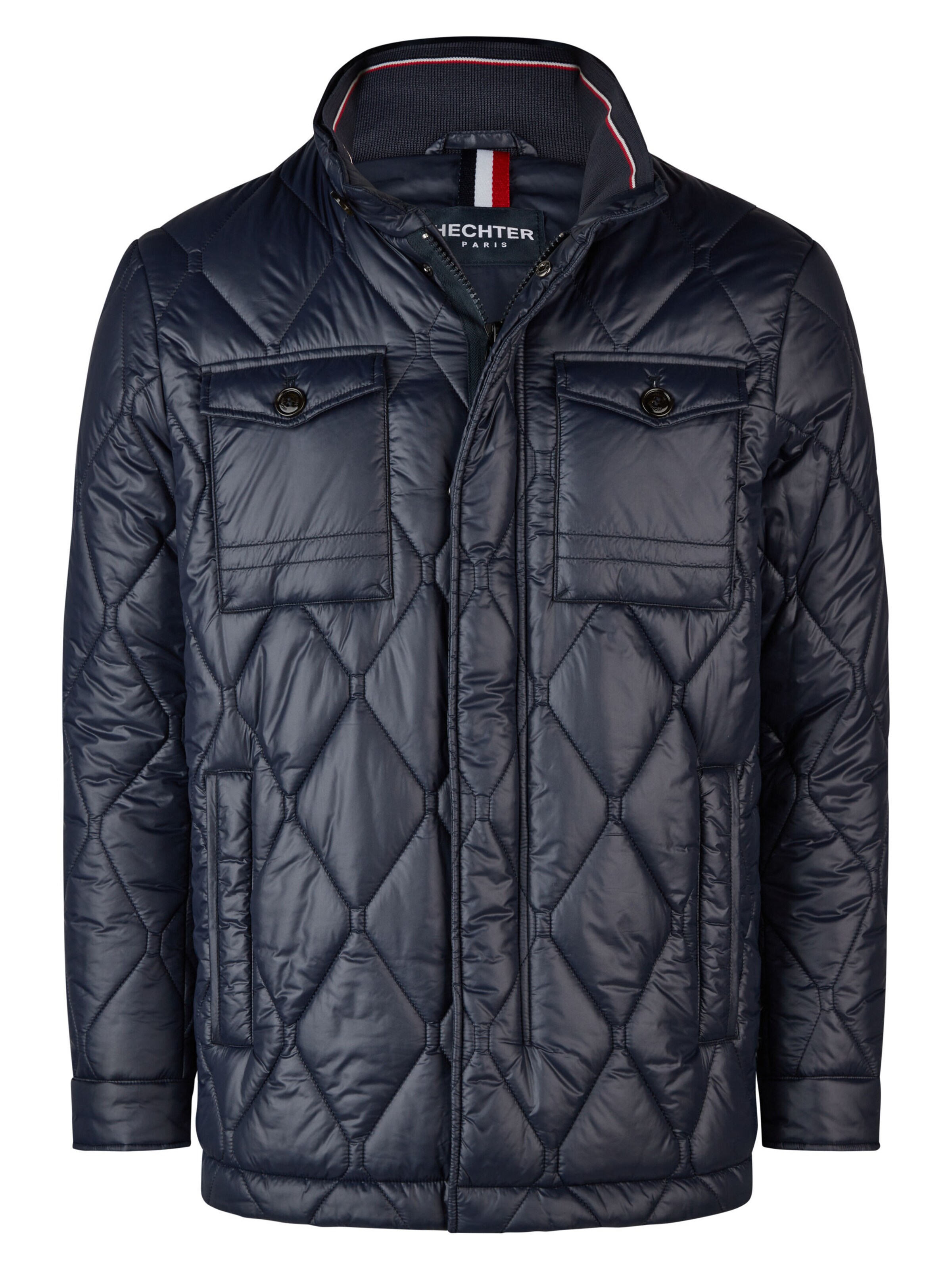 Veste mi-saison HECHTER PARIS en bleu : devant