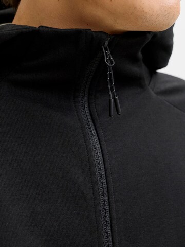 JACK & JONES Sweat jacket 'Base' in Black