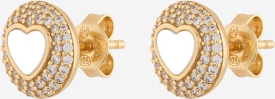 One Size dydžio Auskarai 'LOVE' iš MICHAEL Michael Kors, spalva – šampano / Auksas, Prekių apžvalga
