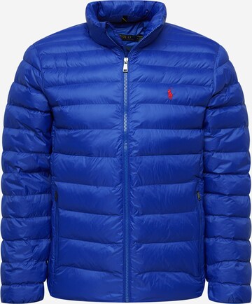 Polo Ralph Lauren Between-Season Jacket 'Terra' in Blue: front