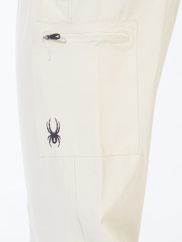 Spyder Zwężany krój Spodnie sportowe w kolorze beżowy