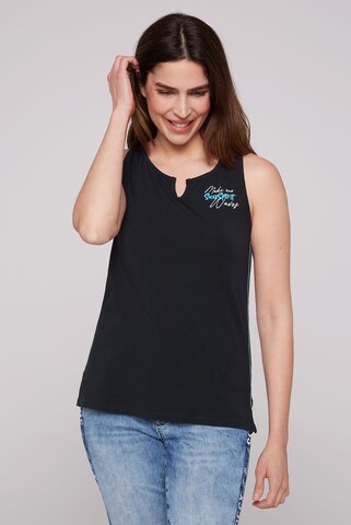 Soccx Top in Blau: Vorderseite